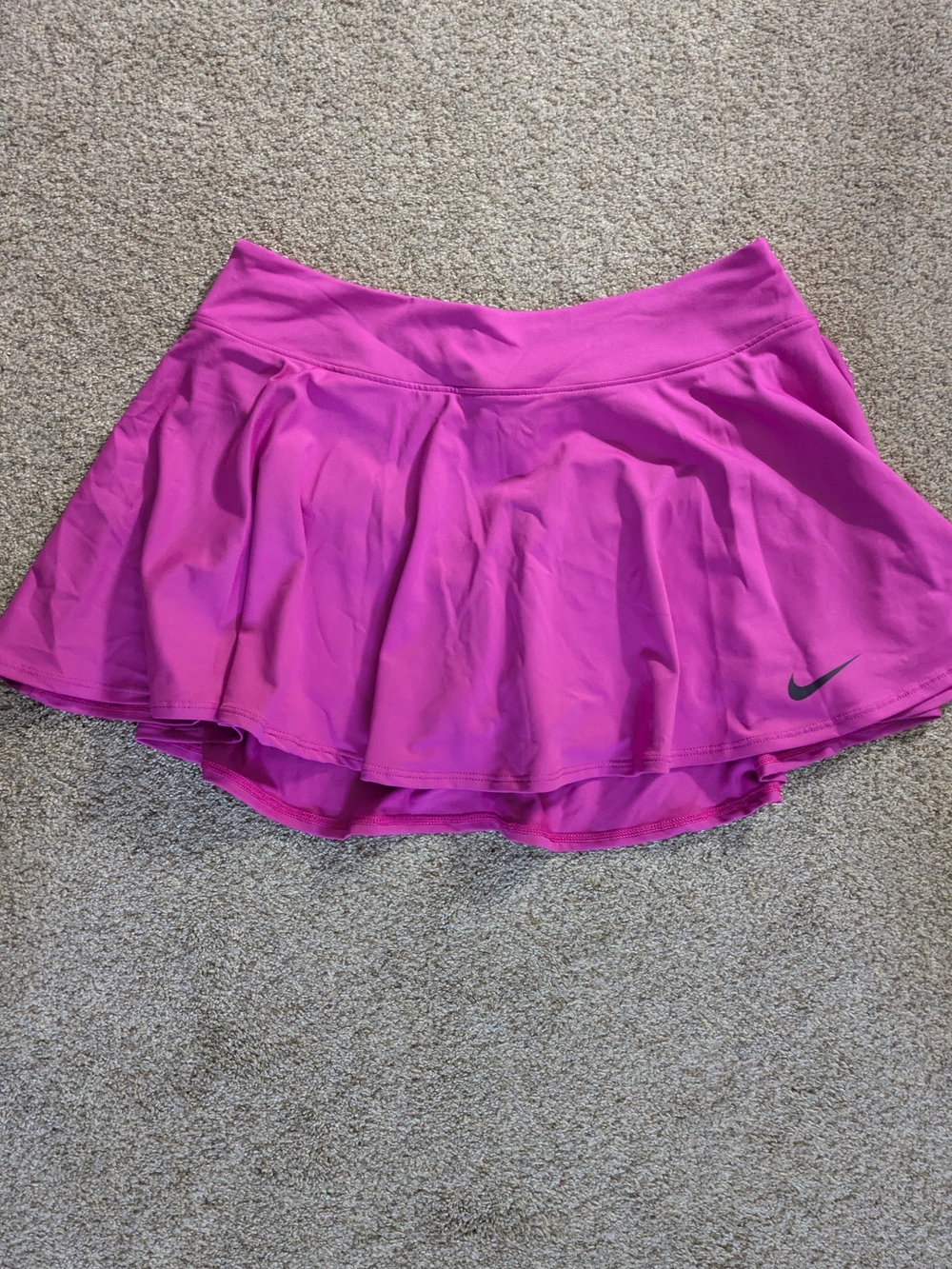 Nike Dri-FIT Women’s Tennis Skort Skirt Stretch Pink Solid Pull On Size M